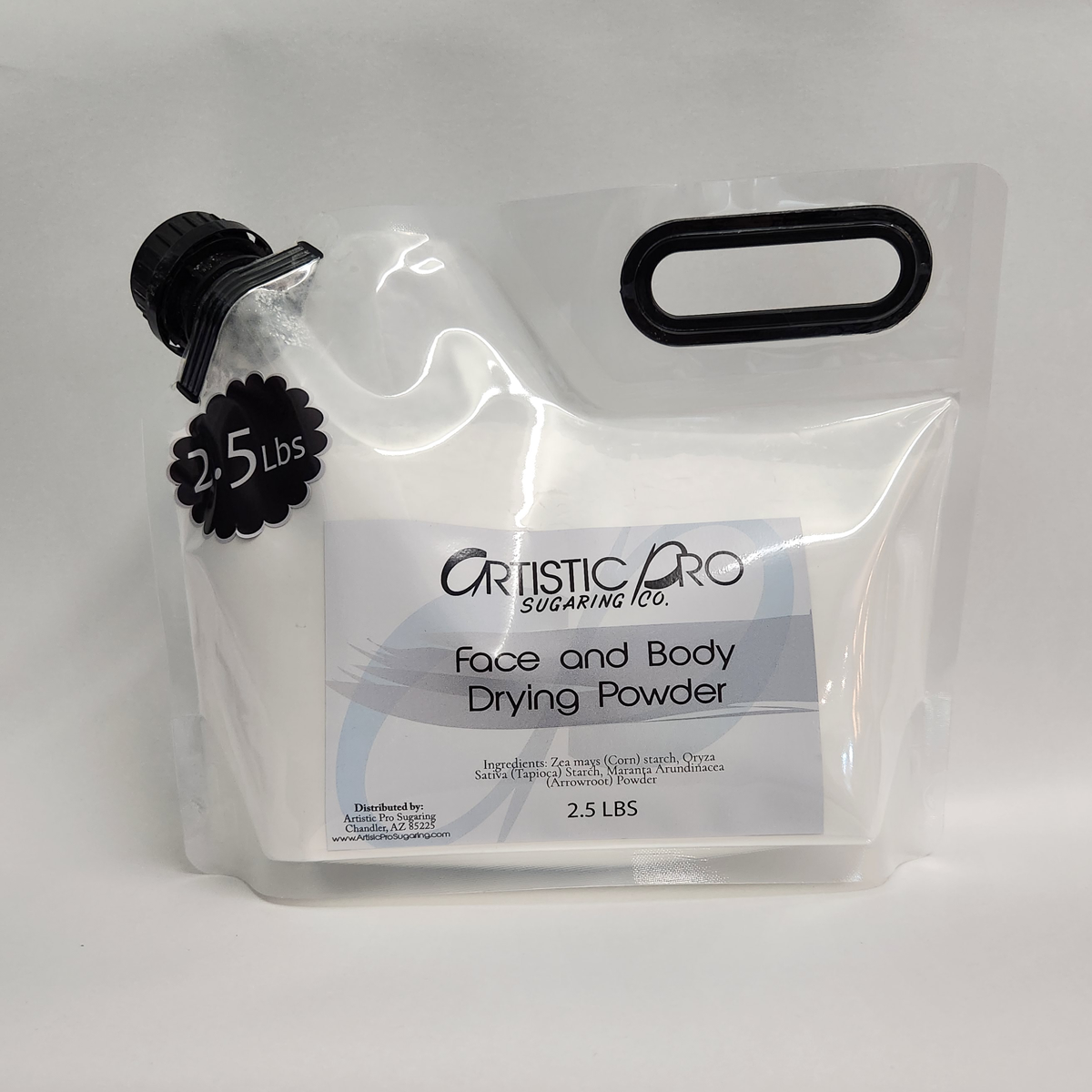 Easy Pour Bag of Drying Body Powder 2.5lbs