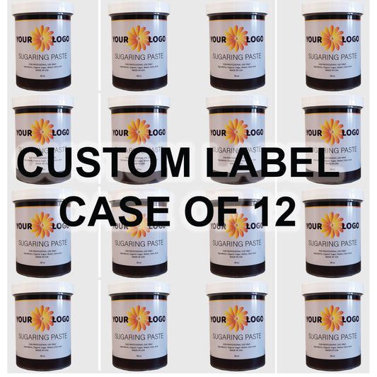 Custom Label Sugar Paste -Case of 12