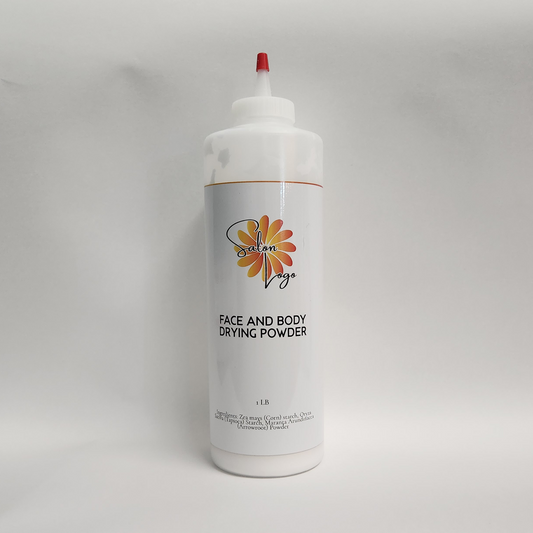 Squeeze Bottle of Drying Body Powder 1lb